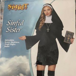Sinful sister and missionary costumes